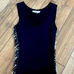 Christian Dior Boutique Vintage Sheer Black Dress